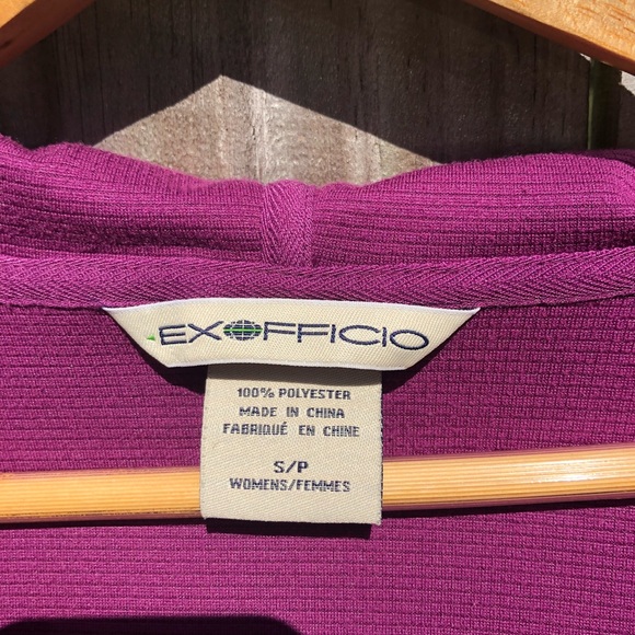 L.L Bean ExOfficio Textured Fleece Jacket ❤️ - Picture 3 of 6